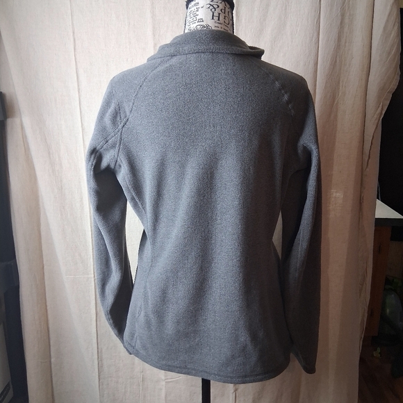 The North Face Women's Charcoal Fleece Pullover Small - Picture 5 of 6